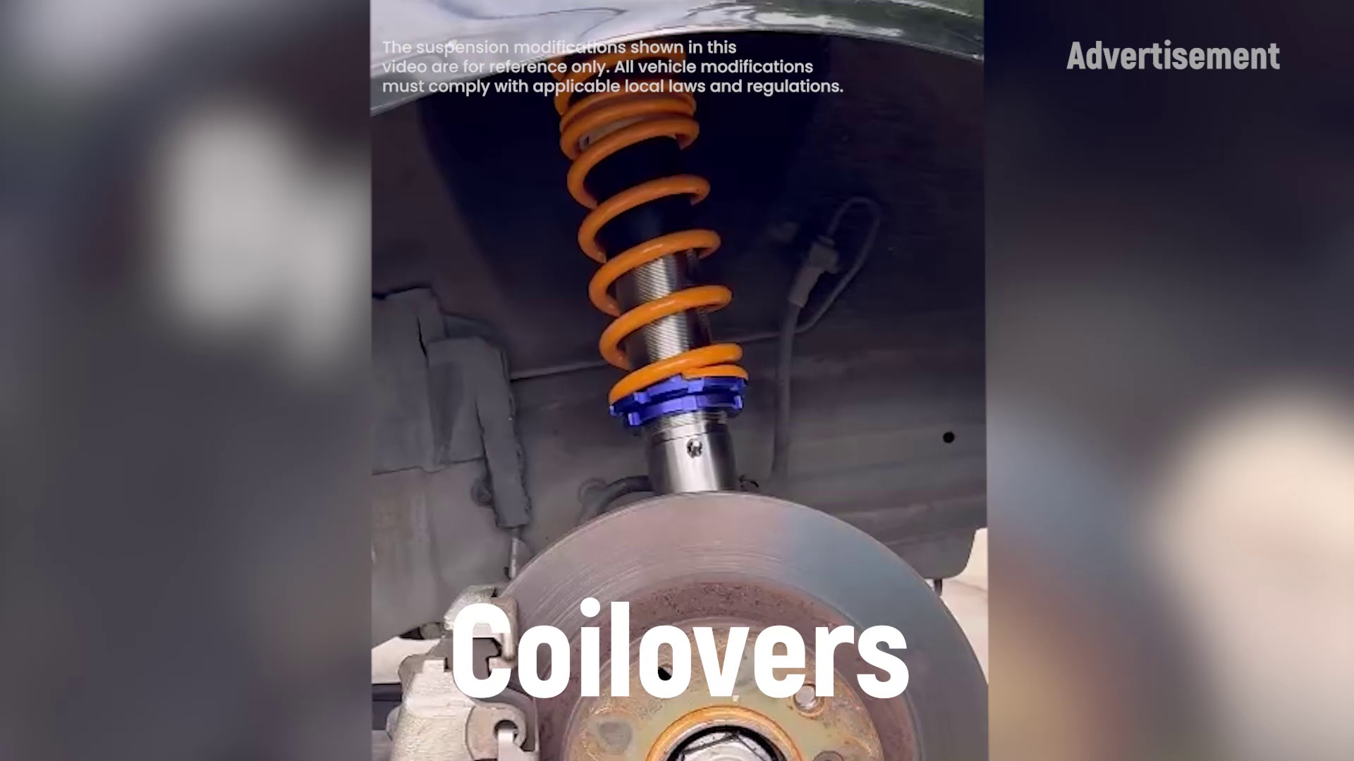 MaXpeedingrods Comfort 1 Coilovers Lowering Shock compatible for BMW 3-Series E36 RWD